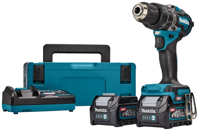 Afbeelding Makita 40 v max klopboor-/schroefmachine HP002GD201