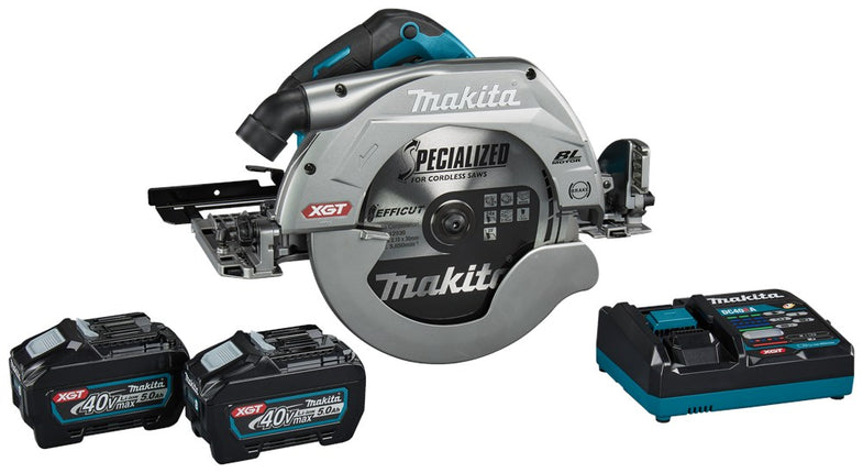 Afbeelding Makita 40 v max cirkelzaag 270 mm HS011GT201