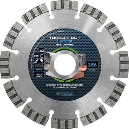 Afbeelding Nozar diamantzaag droog Turbo-S-Cut Laser