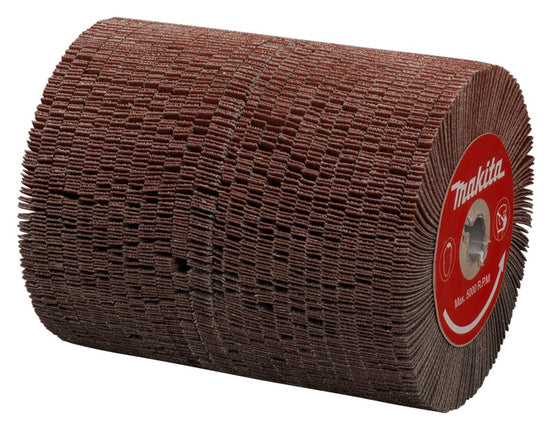 Afbeelding Makita schuurrol k120 100x120 mm red P-01161
