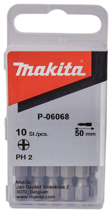 Afbeelding Makita schroefbit ph2x50mm 1/4 P-06068