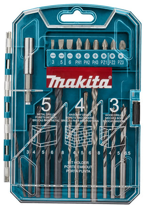 Afbeelding Makita boren/schroefbit set 22-delig P-44002