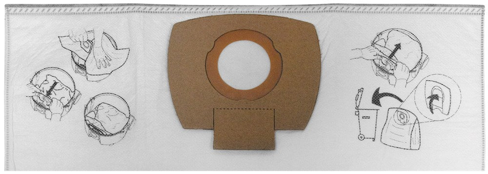 Afbeelding Makita filter stofzak P-72899