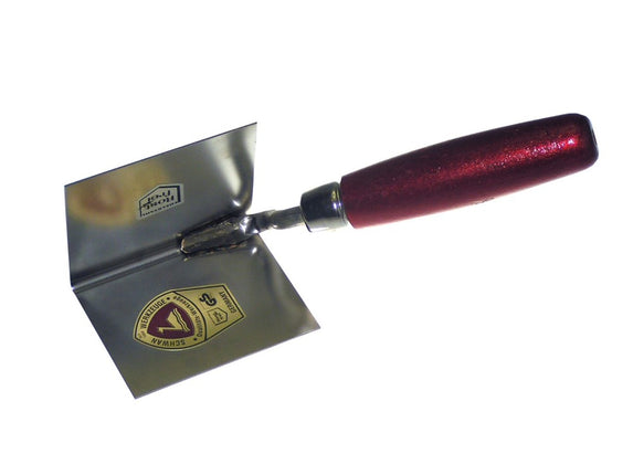 Schwan HOEKTROFFEL 80X60X60MM INW. RVS INWENDIG RONDE HOEKEN