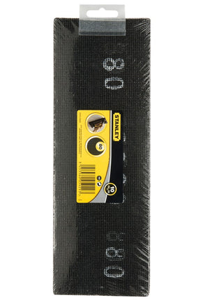 Afbeelding STANLEY schuurpapier k 80 - 10 st STHT0-05929