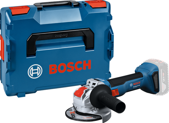 Bosch GWX 18V-8 Accu Haakse Slijpmachine in L-Boxx - 06019N9101