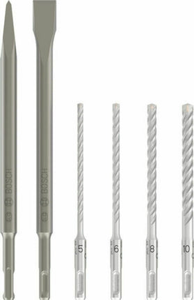 Bosch PRO SDS Plus-4C beitel- en borenset 6-delig - 2607017585