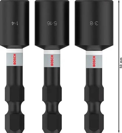 Bosch Dopbit impact 3-delig 8/10/13mm - 2608521U64