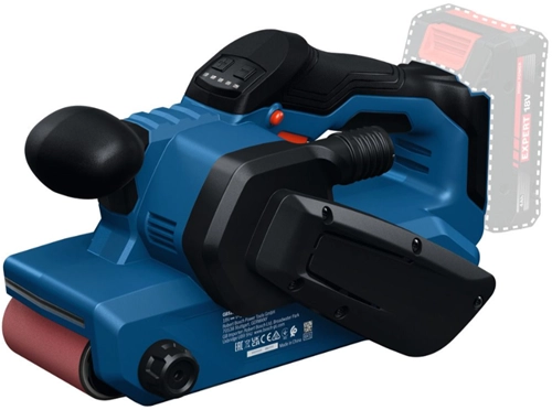Bosch GBS18V-75 Accu Bandschuurmachine Solo in L-Boxx - 06012C2001