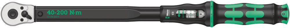 Click-Torque C 3 draaimomentsleutel met omschakelratel, 1/2 duim, 40 - 200 Nm