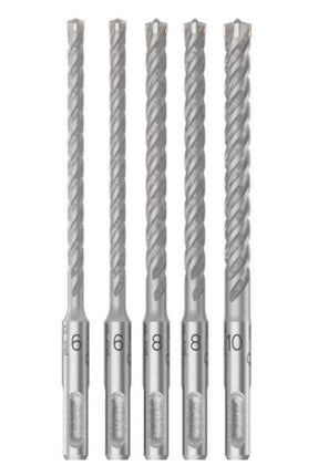 Bosch PRO SDS Plus-5X Set Hamerboorset 5/6/6/8/10mm - 2608833911