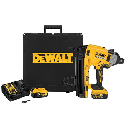DeWalt DCN890P2-QW 18V XR brushless betontacker 2x 5,0AH in koffer (accu tacker)