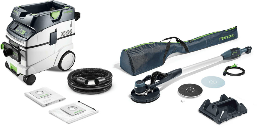 Festool LHS-E 225/CTL36 Langnek Schuurmachine Set - 578417