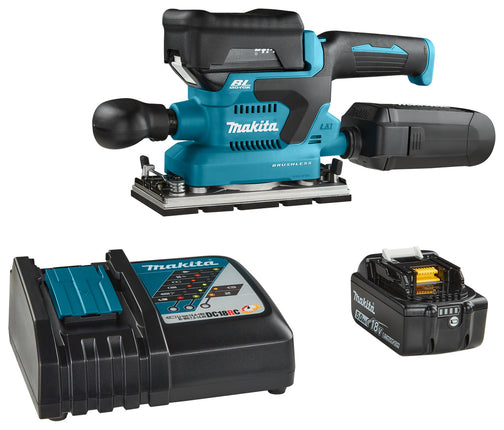 Makita DBO380RT 18V Vlakschuurmachine (accu schuurmachine)
