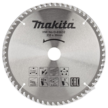 Makita Zaagb multi 235x30 60T 5g - D-65632