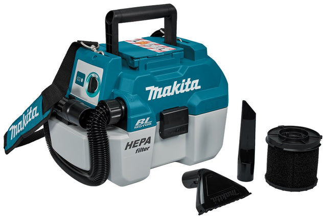 Makita DVC750LZX3 18 V bouwstofzuiger