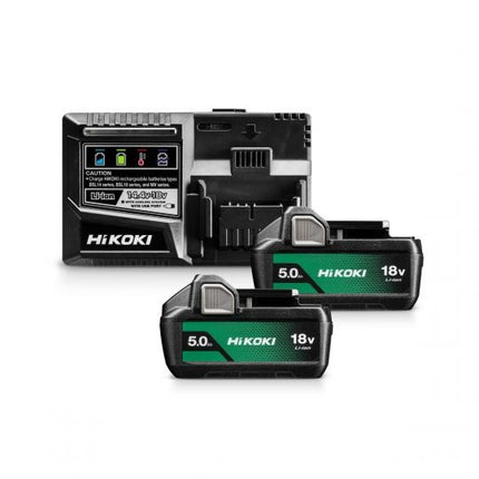 HiKOKI UC18YSL3WKZ Boosterpack 2x18V Snellader