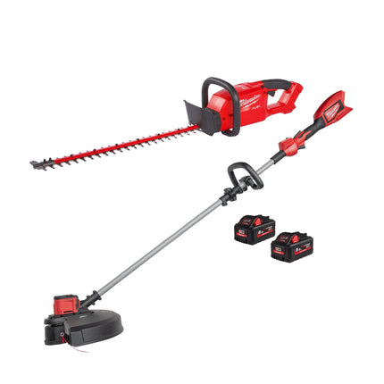 Milwaukee M18 FPP2OP1-852 Combiset met M18 CHT Heggenschaar en M18 BLLT Grastrimmer - 5,5/8,0Ah 18V Li-Ion - 4933492816