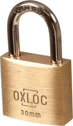 Oxloc Hangslot Mess.Gls. 30mm Gelijksluitend