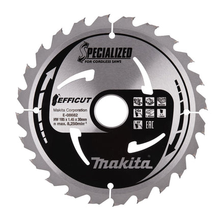 Makita Zaagb.Hout 185X1.45X30 T24 - E-08682