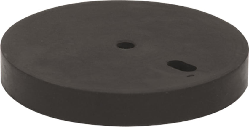 Oxloc Verhoger Zwart Rubber 83X12mm
