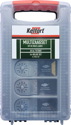 Kelfort Multi-machine toebehoren 16-delig = 1513483