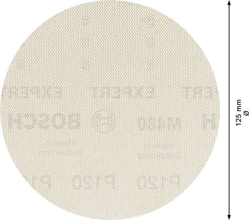 Bosch Expert M480 Schuurnet Best For Wood And Paint Diameter 125 mm Korrel 120 5X - 2608900673