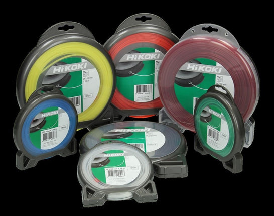 HiKOKI Maaidraad 3.0mm x 28m - geel - rond - 781011