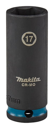 Makita Krachtdop IMPBL 3/8 17mm lang - E-16346