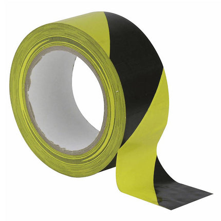 Deltafix Vloermarkeringstape Zwart/Geel - 4559