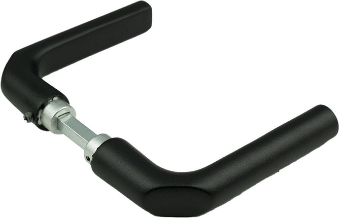 Oxloc Deurkruk Duimmodel Aluminium Zwart DD38-42mm - 1216664