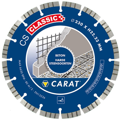 Carat Diamantzaag Beton Ø125X22,23mm - Type CS Classic - CSC1253000