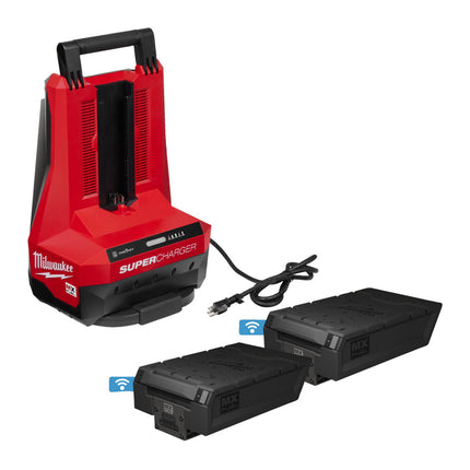 Milwaukee MX FUEL FORGE NRG PACK 8.0AH ACCU'S EN SNELLADER