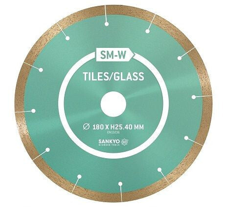 SANKYO DIAMANTZAAG TEGELS Ø350X25,40MM TYPE SM-W