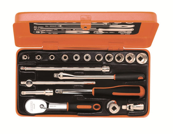 Afbeelding BAHCO dopsleutelset 1/4" 6821NZ