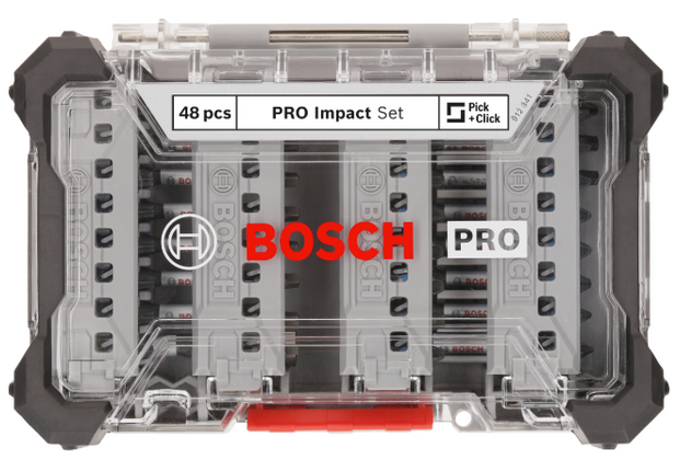 Bosch PRO IMPACT Schroefbitset 48-delig in Display - 2608521U88