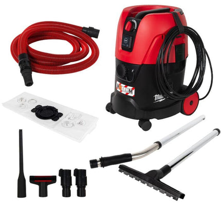 MILWAUKEE® AS2-250EH bouwstofzuiger 25 LITER H-KLASSE
