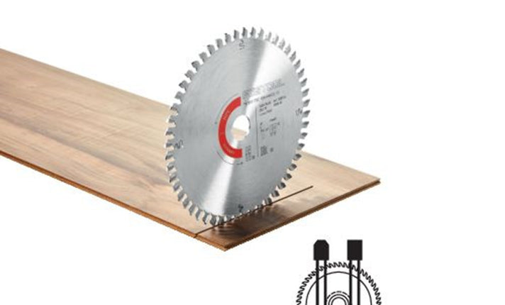 Cirkelzaagblad (Dun) HW 160x1,8x20 TF52