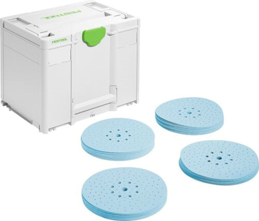 Schuurpapier Granat SYS-STF D225 GR-Set