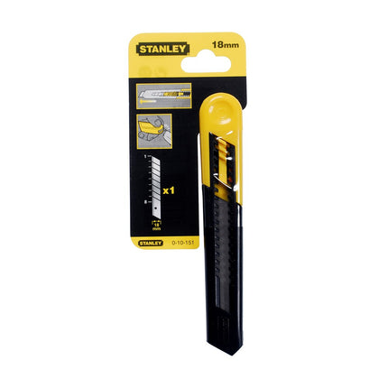 Afbeelding STANLEY afbreekmes sm 18mm 0-10-151