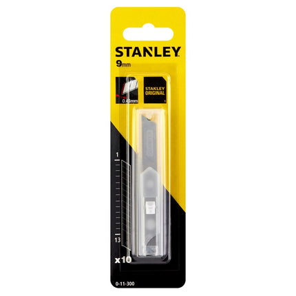STANLEY AFBREEKMESJES 9MM - 10 STUKS