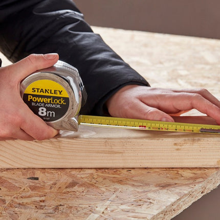 Afbeelding STANLEY rolbandmaat powerlock® blade armor™ 0-33-527
