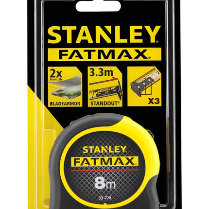 Afbeelding STANLEY rolbandmaat fatmax® blade armor™ 0-33-728