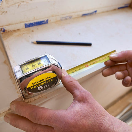 STANLEY ROLBANDMAAT POWERLOCK 5M - 19MM