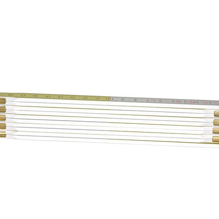 Afbeelding STANLEY duimstok hout - geel/wit 0-35-458