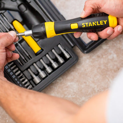 Afbeelding STANLEY 38-delige pistoolgreep ratelbitset 0-63-038