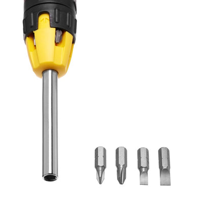 Afbeelding STANLEY multibit schroevendraaier met ratel 0-68-010