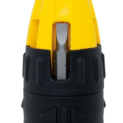 Afbeelding STANLEY multibit schroevendraaier met ratel 0-68-010