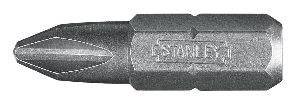 STANLEY 1/4" BITS PHILLIPS NR2