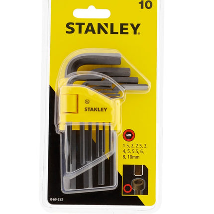 Afbeelding STANLEY stiftsleutelset metrisch 0-69-253
